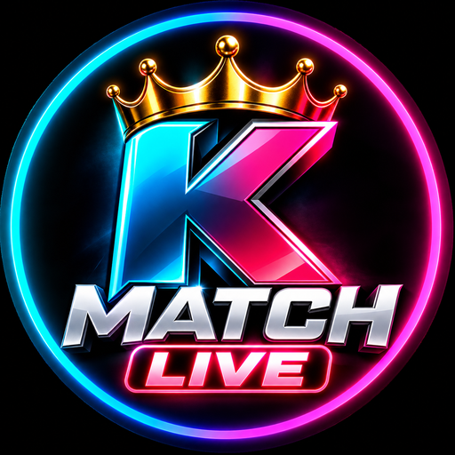K Match Live, couronne et anneau néon
